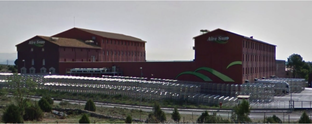 La Unión Resinera Española, Secadero de jamones